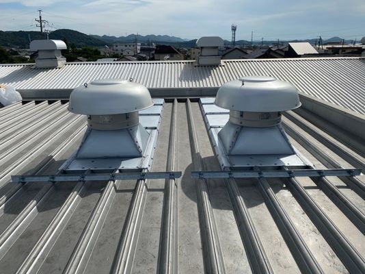 95 x 25-A2 Hoofdaxis Pulley FRP dakblazer voor commerciële dakventilatie
