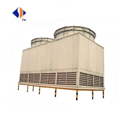 FRP Industrial Square Counter Flow Water Cooling Tower 10-1000m3/h Gemakkelijk te bedienen