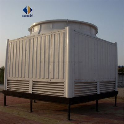 FRP Industrial Square Counter Flow Water Cooling Tower 10-1000m3/h Gemakkelijk te bedienen