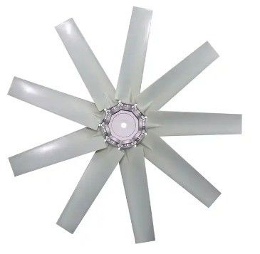 4-10 bladen Plastic Axial Flow Fan voor 120/220/380/440/680v Spanningskoeltoren