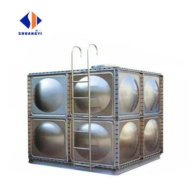 317.8-3020 kg Capaciteit Industrieel groot volume SS304/FRP/GRP Verwijderbaar paneeltank water
