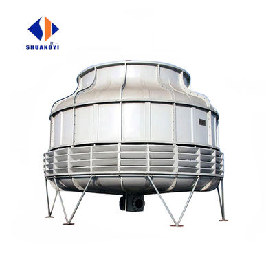 10 tot 1000 ton cirkelvormige waterkoeltoren met FRP-materiaal 8836*8836*6040mm