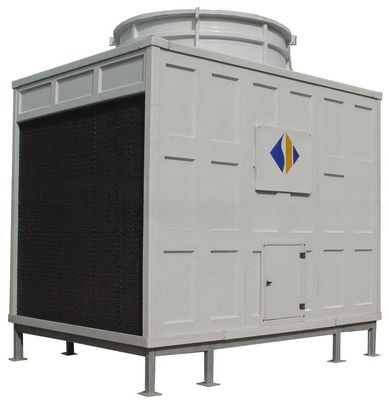 150T FRP Industrial Square Cross Flow Water Cooling Tower Chiller met een jaar garantie