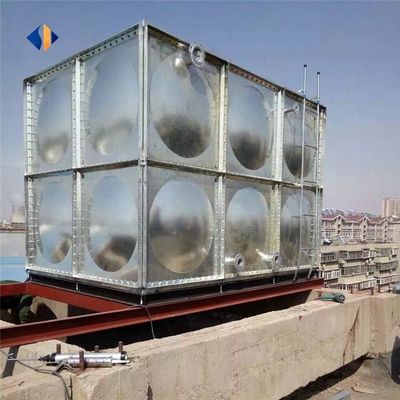 Bestseller 10000 liter watervat met 5000 kg gewicht en 1 mm-6 mm plaatdikte