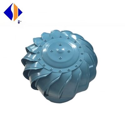 6/8/10 inch ventilator automatische industriële synthetische kunststof turbine ventilator voor dak ventilator