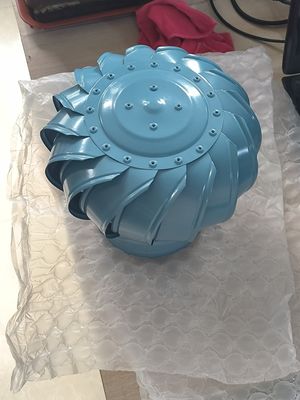 6/8/10 inch ventilator automatische industriële synthetische kunststof turbine ventilator voor dak ventilator