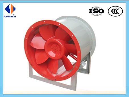 Hoog materiaal industriële brandbestrijding Afvoerventilatieventilator voor rook-axiale stroom
