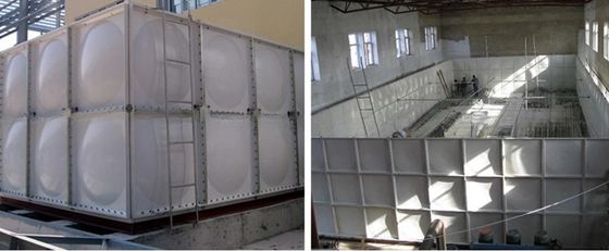 Versatile SMC-watertank voor geautomatiseerde irrigatie op landbouwbedrijven en grote wateropslag