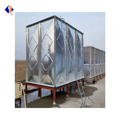 1000*1000*1000 warm gedompelde gegalvaniseerde ijzeren geperste stalen watertanks voor het opslaan van water