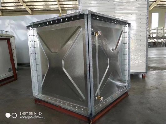 1000*1000*1000 warm gedompelde gegalvaniseerde ijzeren geperste stalen watertanks voor het opslaan van water
