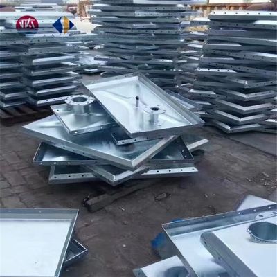 7500L/Uur Productiviteit HDG-watertank voor machinewerkplaatsen Frp sectiontank