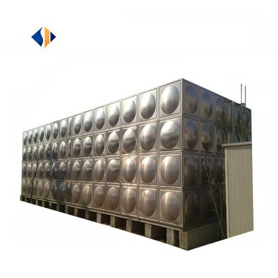 Eenvoudig te bedienen verticale 304 Ss watertanks voor langdurige wateropslagoplossingen