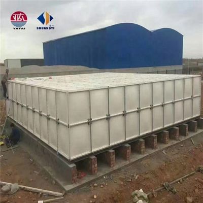 7500L/Uur FRP GRP 400m3 Geïsoleerde waterreservoir voor temperatuurgevoelige toepassingen