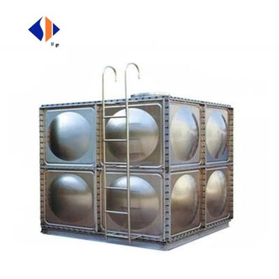 0.5*0.5*0.5m sectioneel waterreservoir van SUS 304 roestvrij staal voor regenoogst