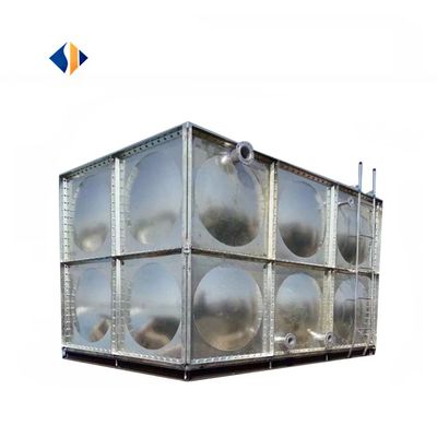 Ondergrondse wateropslagbank van 10000 liter met juiste plaatsing en opvouwbaar ontwerp