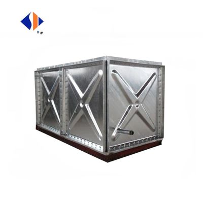 1106-4115 mm Warm gedompelde gegalvaniseerde ijzeren geperste stalen watertanks voor industriële doeleinden