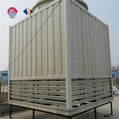 5740 mm Totaal hoogte Vierkant vorm Teller stroom water koeltoren voor industriële koelmachine
