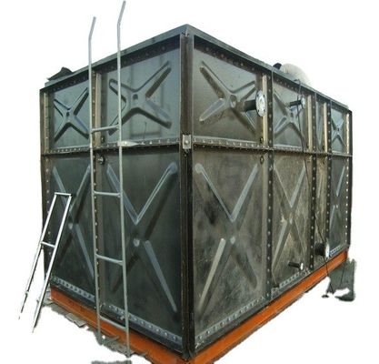 2023 HDG Hot Dip Galvanized Assembled Steel Drinkbare opslag tank Rechthoekige water tank