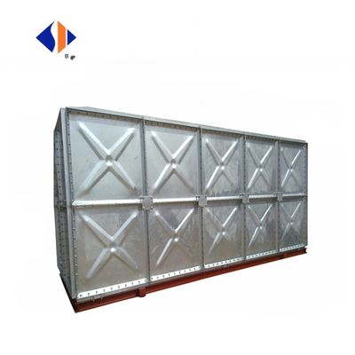 2023 HDG Hot Dip Galvanized Assembled Steel Drinkbare opslag tank Rechthoekige water tank