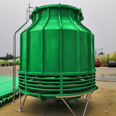 4342 D * 3835 H mm 10 ton FRP ronde tegenstroomkoeltoren voor koelprestaties