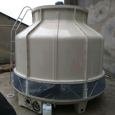 4342 D * 3835 H mm 10 ton FRP ronde tegenstroomkoeltoren voor koelprestaties