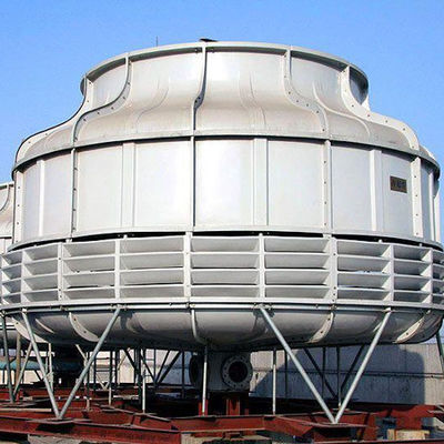 FRP anti-corrosie tegenstroom water koeltoren voor ronde vorm ontwerp 880 KG