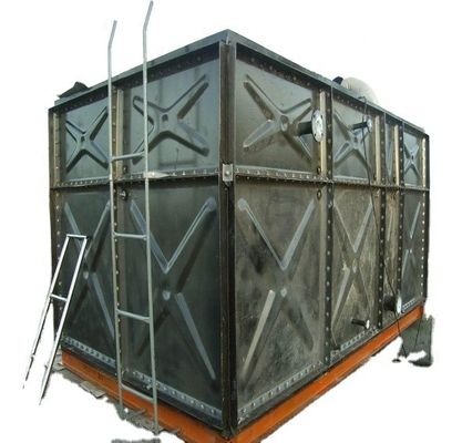 Warm gedompelde gegalvaniseerde watertanks rechthoekig met Q235 staalplaat B mm 1106-3112
