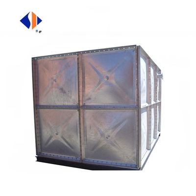 Warm gedompelde gegalvaniseerde watertanks rechthoekig met Q235 staalplaat B mm 1106-3112