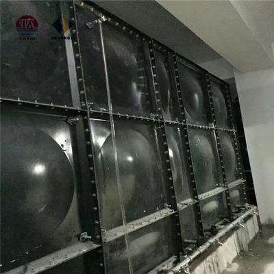 Warm gedompelde gegalvaniseerde watertanks rechthoekig met Q235 staalplaat B mm 1106-3112