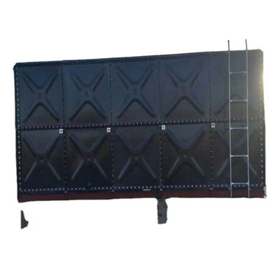 Warm gedompelde gegalvaniseerde watertanks rechthoekig met Q235 staalplaat B mm 1106-3112