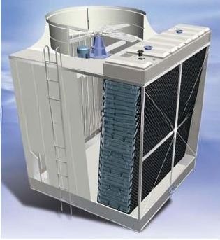 DFH-1000 100 ton Cross Flow Water Cooling Tower voor airconditioning systeem