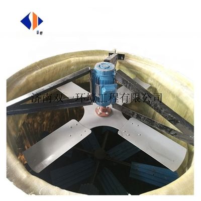 2820 mm x 2900 mm FRP Shell Low Noise Anti Corrosive Round Counter Flow Cooling Tower