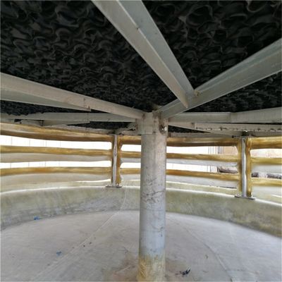 2820 mm x 2900 mm FRP Shell Low Noise Anti Corrosive Round Counter Flow Cooling Tower