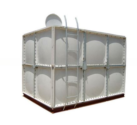 Boerderijen 100m3 glasvezel watertenk met een hoge productiviteit 50000L/uur efficiëntie