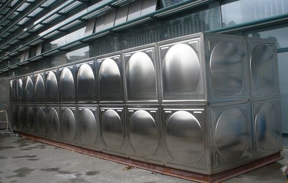 CE-gecertificeerde vloeistofreservoir van roestvrij staal 10000 liter met standaardpaneeldikte