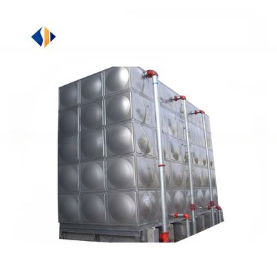 CE-gecertificeerde vloeistofreservoir van roestvrij staal 10000 liter met standaardpaneeldikte