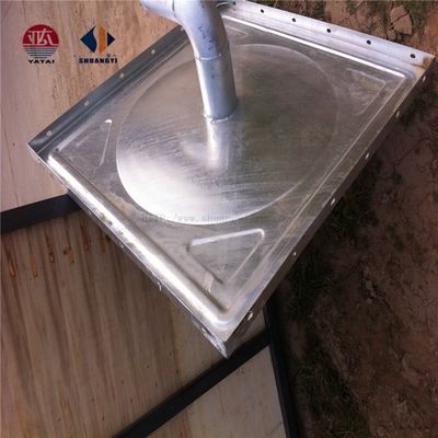 50 kg roestvrij staal 304/316 paneel gemonteerd waterreservoir voor de opslag van drinkwater