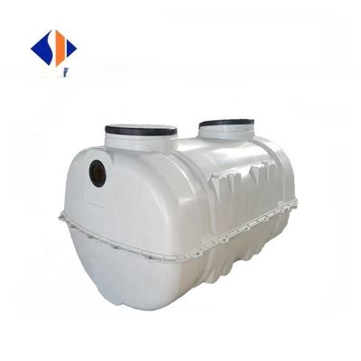 50000L/uur Productiviteit Ondergrondse FRP-plastic septic tank voor afvalwaterzuivering