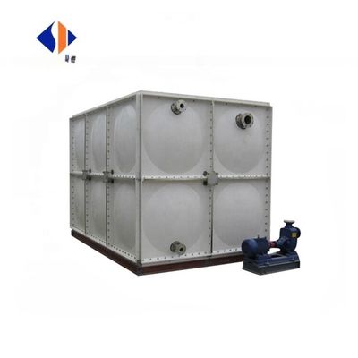 Hoge buigsterkte ≥ 100 MPa Overhead FRP glasvezel wateropslagvat 300000 liter
