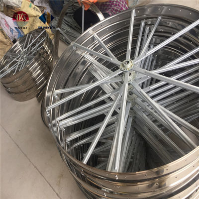 Vervaardigingsfabriek Ventilatie roestvrij staal 304 windturbine ventilator voor trechter