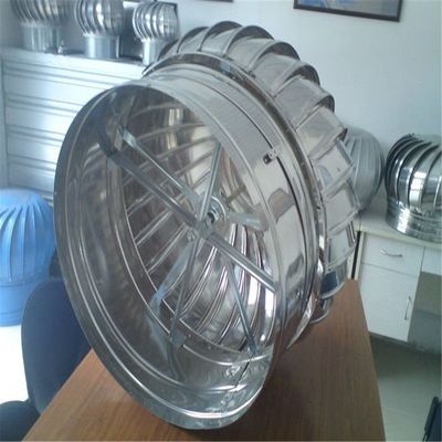 Ventilator van 400 mm van roestvrij staal voor het dak van een turbine voor grootschalige ventilatie in een magazijn