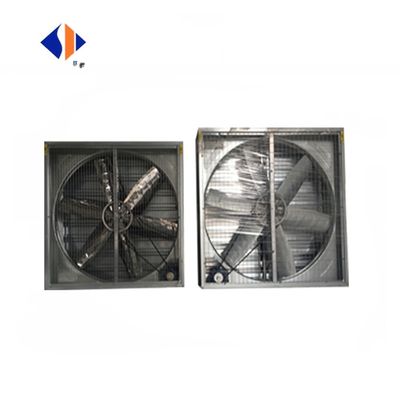 Cyclusventilatie Vierkante industriële uitlaatventilator Wandgebouwde automatisering Ventilator