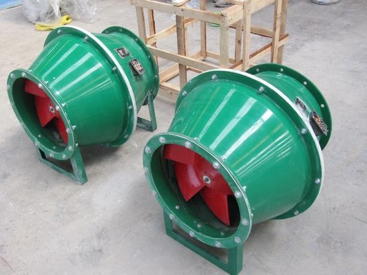 Hoogdruk- en groot luchtvolume neigingsventilator met FRP/304/Q235 lemmen