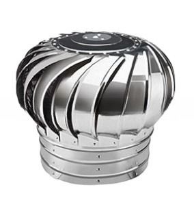 Dak SUS304 5 inch windgestookte windturbine ventilator ventilator Non Power Automatische plafondventilator