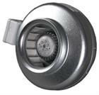 Centrifuge ventilator voor het installeren van mini-kanalen