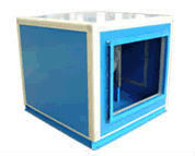 Prachtige kleur staal airconditioner kast ventilator Ontworpen voor machines reparatieshops