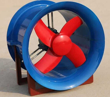 Duct Type gecombineerde lage druk Automatisering Axial Flow Fan 4-20 inch Materiaal efficiëntie
