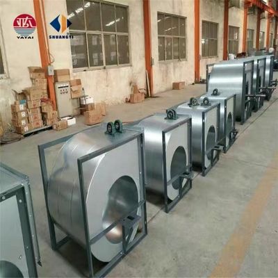 Staalmateriaal Dubbele inlaat Centrifugal Extruder Fan voor airconditioner OEM Support