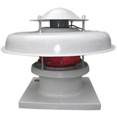 AC-elektrische stroom-axial ventilatoren op het dak voor het afvoeren van heet nat stof en giftig gas