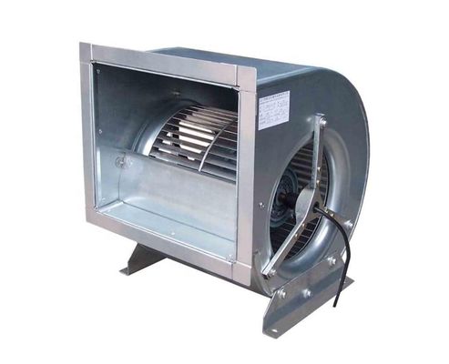 Dubbele inlaat airconditioning centrifugal extractor ventilator met stalen blad materiaal
